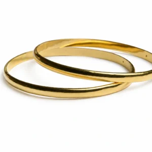 Classic Polished Gold Bangles
