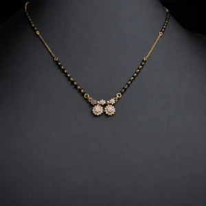 Twin Blossom Mangalsutra