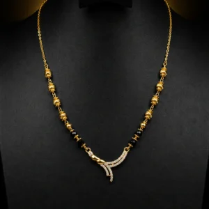 Golden Cascade Mangalsutra