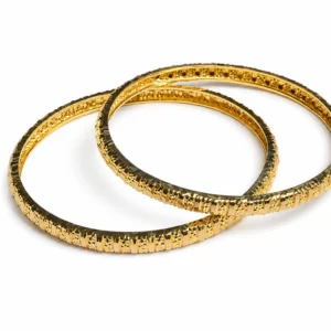 Golden Blossom Link Bangles