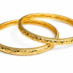 Golden Sunburst Heritage Bangles