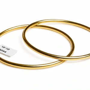 Classic Smooth Gold Bangles