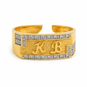 Lustre Initial Statement Ring